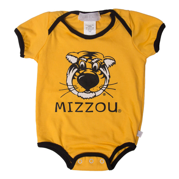 Mizzou Truman Gold Onesie