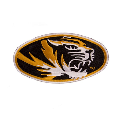 Mizzou Oval Tiger Head Patch