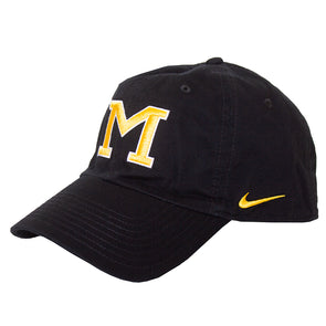 Mizzou Nike® 2022 Oval Tiger Head Black Adjustable Hat