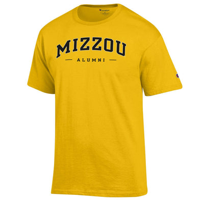 Mizzou Alumni Gold Crew Neck T-Shirt
