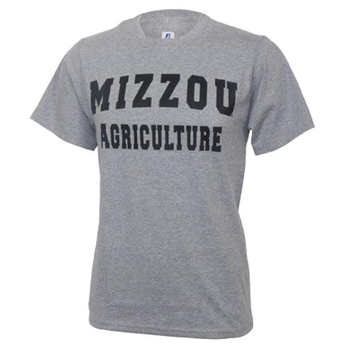 Mizzou Agriculture Grey Short Sleeve T-Shirt