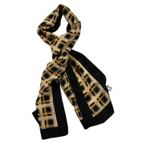 Mizzou Official Plaid Silk Scarf