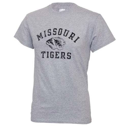 Missouri Tigers Grey Crew Neck T-Shirt