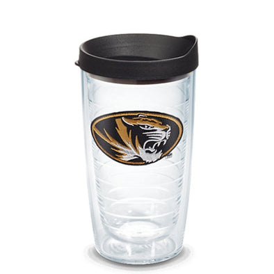 Missouri M Tiger Head Tervis Small Clear Plastic Tumbler