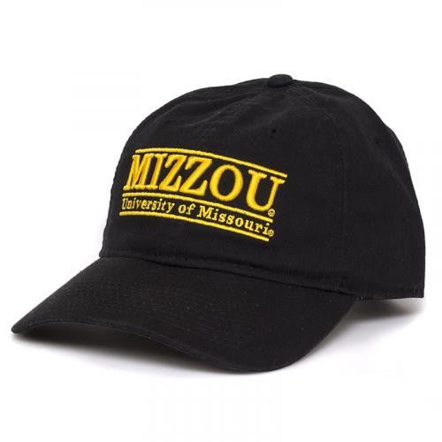 Mizzou Black Adjustable Hat