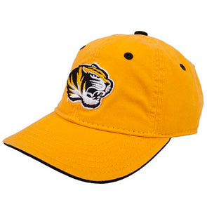 Mizzou Kids' 3-D Tiger Head Gold Hat