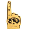 Mizzou Oval Tiger Head Foam Finger