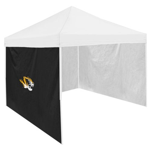 Mizzou Oval Tiger Head Black Tent Side Panel