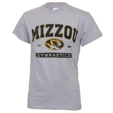 Mizzou Gymnastics Short Sleeve Crew Neck T-Shirt