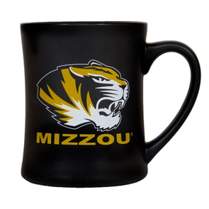 Mizzou Tiger Head Black Diner Mug