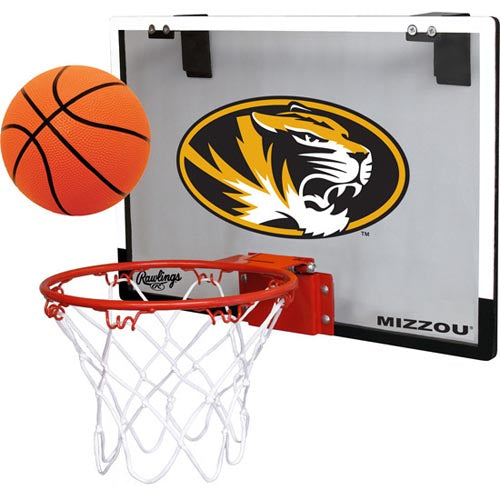 Mizzou Oval Tiger Head Basketball Hoop Set