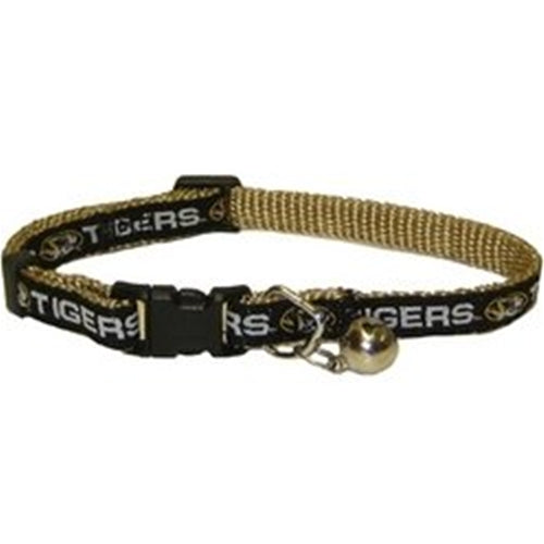 Mizzou Tiger Head Cat Collar