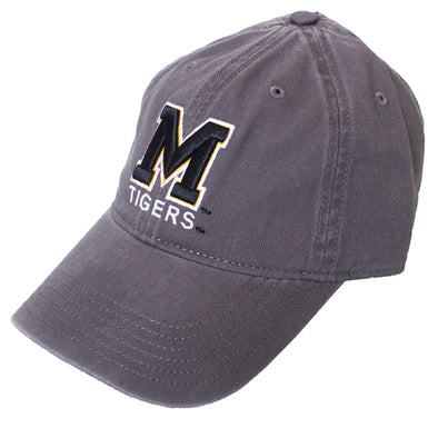 Mizzou Block M Adjustable Grey Cap