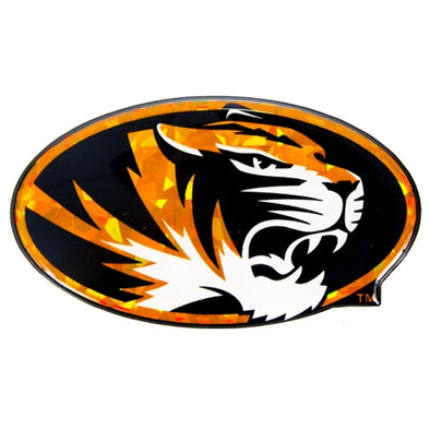 Mizzou Oval Tiger Head Reflective Auto Emblem