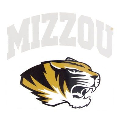 Mizzou Arched Tiger Head Decal