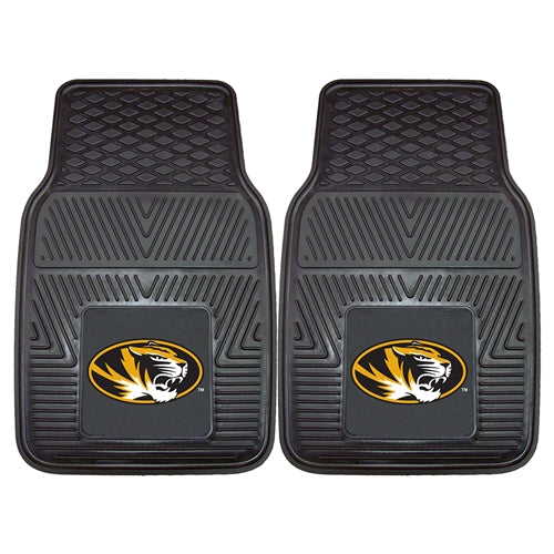 Mizzou Oval Tiger Head Vinyl Car Mat