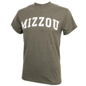 Mizzou Olive Green Crew Neck T-Shirt