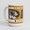Mizzou Alumni White & Gold Ceramic Mug