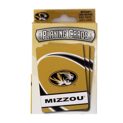 Mizzou Oval Tiger Head Playing Cards