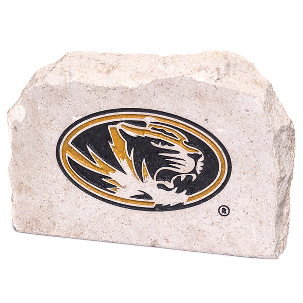 Mizzou Oval Tiger Head Garden Stone