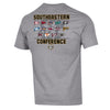 Mizzou SEC All Teams Grey Crew Neck T-Shirt