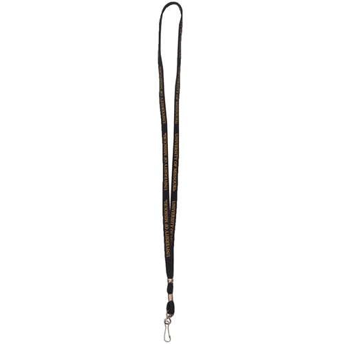 University of Missouri Black Lanyard