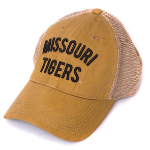 Missouri Tigers Yellow Trucker Hat
