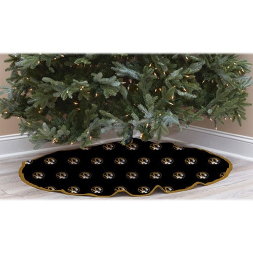 Mizzou Oval Tiger Head Tree Skirt