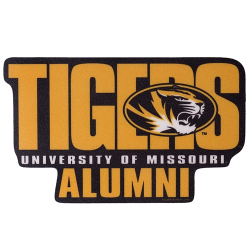 Mizzou Tigers Vinyl Alumni Black & Gold Sticker