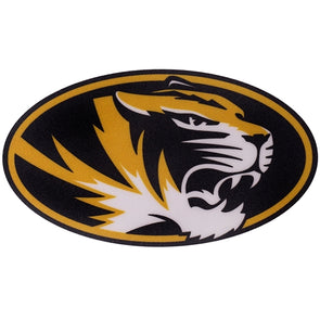 Mizzou Oval Tiger Head Sticker