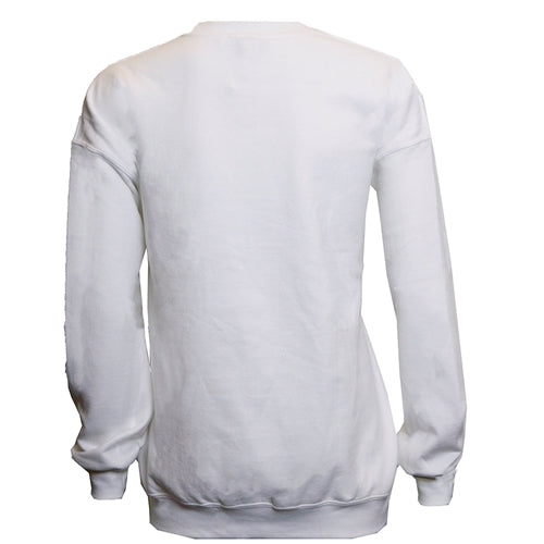 Mizzou Tonal Embroidered White Sweatshirt