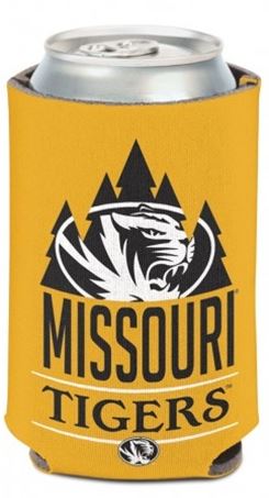 Missouri Tigers Collapsible Hipster Dual Tone Can Holder