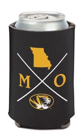 Missouri Tigers Collapsible Hipster Dual Tone Can Holder