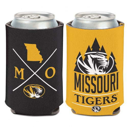 Missouri Tigers Collapsible Hipster Dual Tone Can Holder
