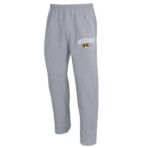 Mizzou Tiger Head Champion® Grey Sweatpants