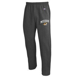 Mizzou Tiger Head Champion® Charcoal Grey Sweatpants