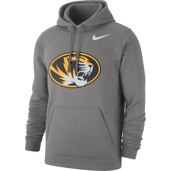 Mizzou Nike® 2021 Oval Tiger Head Grey Hoodie