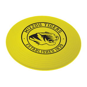 Mizzou Tigers Tiger Head Yellow Frisbee