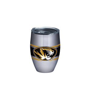 Mizzou Oval Tiger Head Stripes Stainless Steel Tervis Tumbler