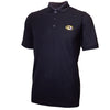 Mizzou Tigers Antigua Legacy Pique Oval Tiger Head Black Polo