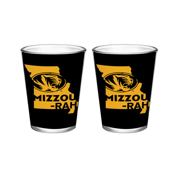 Mizzou Tigers Mizzou-RAH State Black Shot Glass