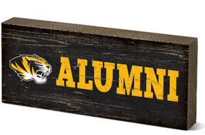 Mizzou Tiger Head Alumni Table Top Stick