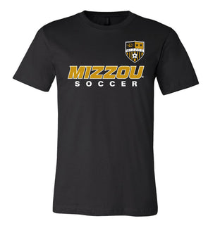Mizzou Soccer Black T-Shirt