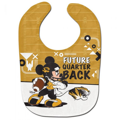 Mizzou Tigers Mickey Mouse Quarter Back Baby Bib