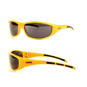 Mizzou Tigers Curved Fitted Gold Sunglasses