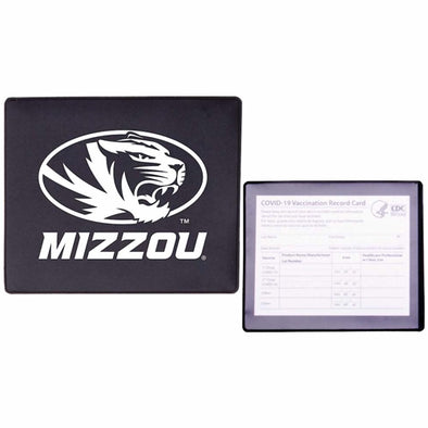 Mizzou Oval Tiger Head Vaccine Card Holder