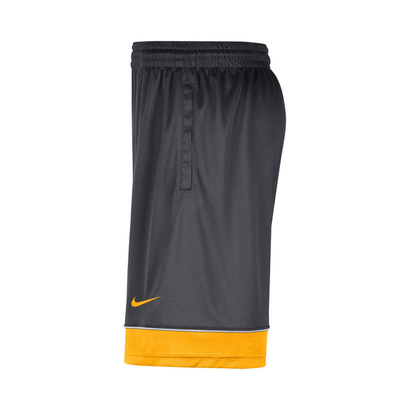 Mizzou Nike® 2022 Fast Break Oval Tiger Head Black and Gold Shorts