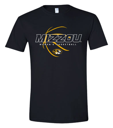 Mizzou Women's Basketball Black T-Shirt