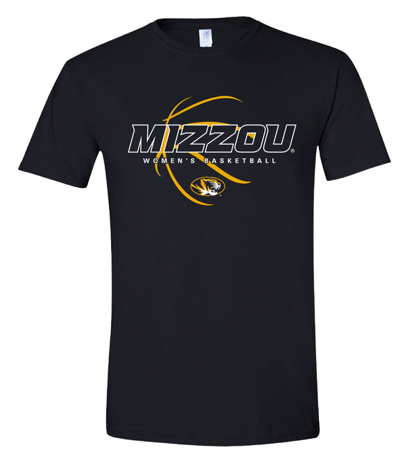 Mizzou Women's Basketball Black T-Shirt