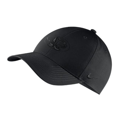 Mizzou Nike® 2022 Dri-Fit All Black Oval Tiger Head Adjustable Hat